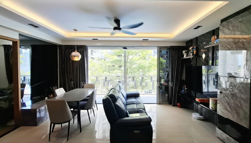 FLO Residence Condominium For Sale at S$ 1,210,000 | PropertyGuru Singapore - Living Room