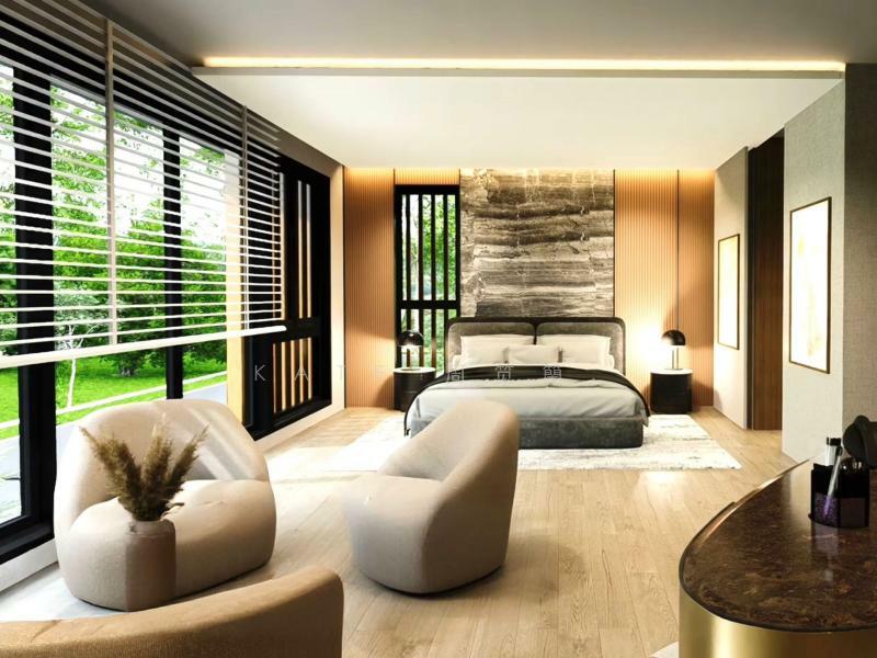 Rare Wide Frontage Home | High Ceiling Living | Minutes to Amenities | Move-In Luxury Semi-Detached House For Sale at S$ 12,800,000 | PropertyGuru Singapore - Bedroom