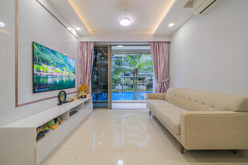 Choa Chu Kang Grove Condominium For Sale at S$ 1,288,000 | PropertyGuru Singapore - Living Room