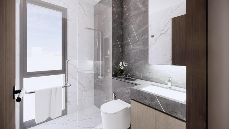 ❤️GIANT⚡️Brand New 5 Lvls Semi-D in Kovan w Pool, Jacuzzi, Attic & Lift Corner Terrace For Sale at S$ 8,200,000 | PropertyGuru Singapore - Bathroom