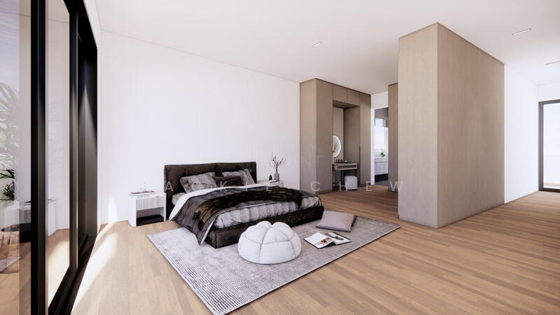 ❤️GIANT⚡️Brand New 5 Lvls Semi-D in Kovan w Pool, Jacuzzi, Attic & Lift Corner Terrace For Sale at S$ 8,200,000 | PropertyGuru Singapore - Master Bedroom