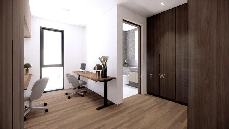 ❤️GIANT⚡️Brand New 5 Lvls Semi-D in Kovan w Pool, Jacuzzi, Attic & Lift Corner Terrace For Sale at S$ 8,200,000 | PropertyGuru Singapore - Study