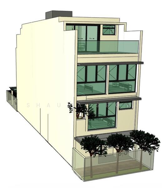 Brand New Freehold 2.5 Storey + Mezzanine Interterrace ❤️ TOP 2026 Terraced House For Sale at S$ 6,680,000 | PropertyGuru Singapore - Exterior