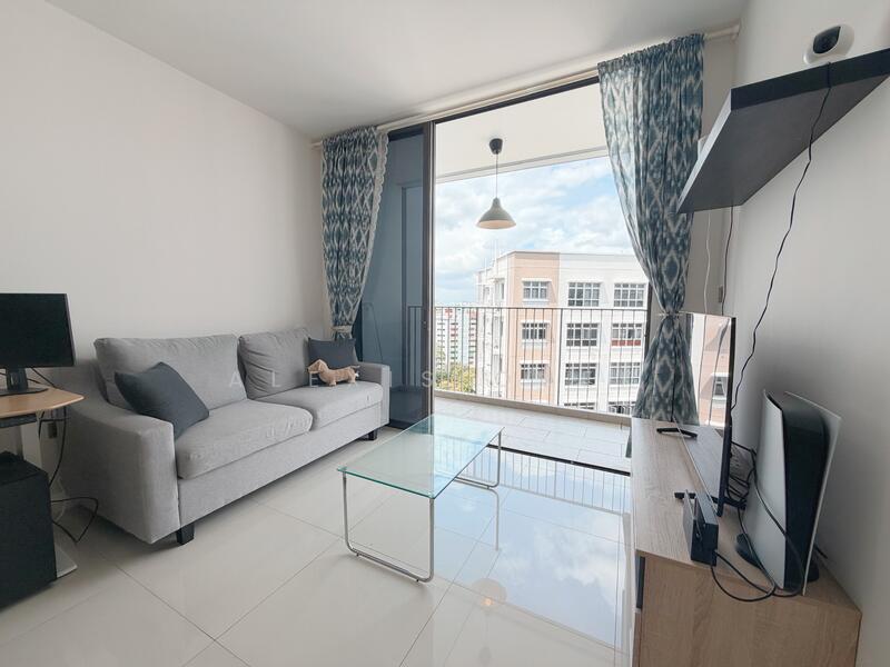 The Wisteria Condominium For Sale at S$ 740,000 | PropertyGuru Singapore - Living Room