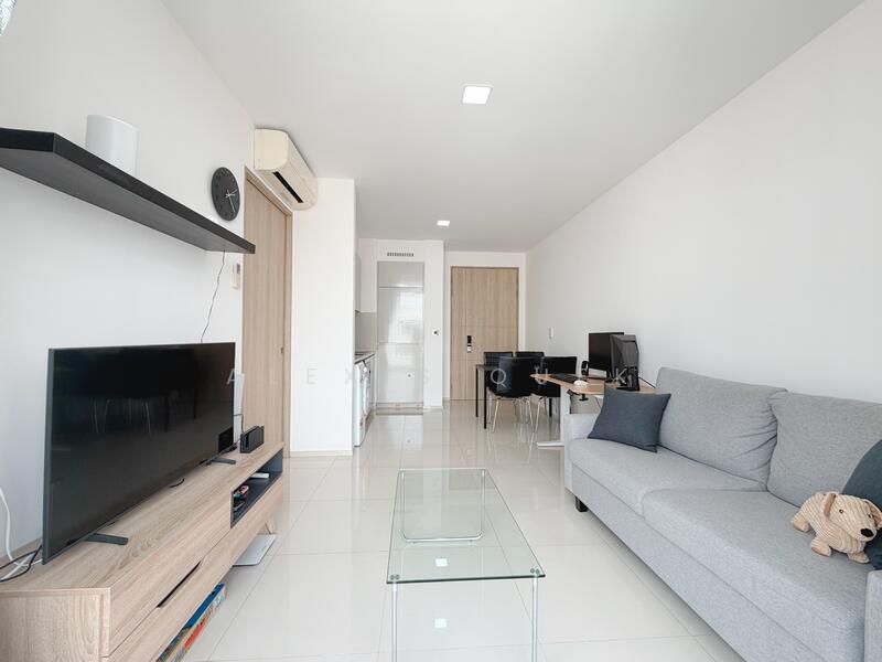 The Wisteria Condominium For Sale at S$ 740,000 | PropertyGuru Singapore - Living Room