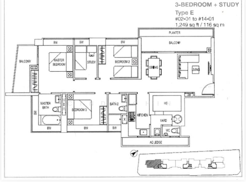 Nova 88, 8 Bhamo Road, 3 Bedrooms, 1,249 sqft, Apartment For Sale, by Cindy Chin, 500054489 - PropertyGuru.com.sg