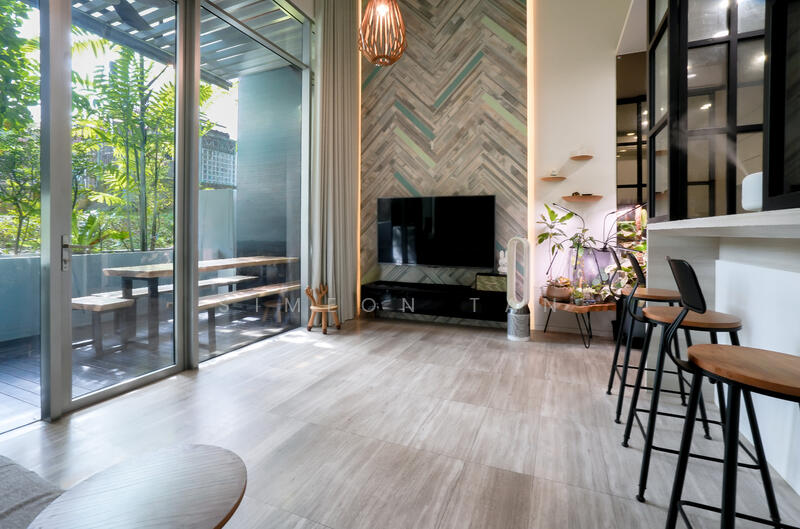 Seletar Park Residence Condominium For Sale at S$ 1,490,000 | PropertyGuru Singapore - Living Room