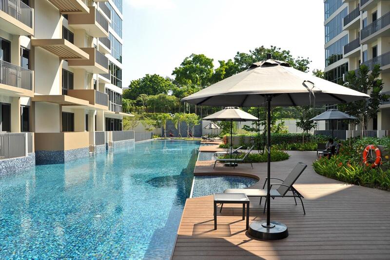 Palm Isles, 40 Flora Drive, 3 Bedrooms, 1,184 sqft, Condominium For Rent, by Clarin Tan, 500054760 - Pool - PropertyGuru.com.sg