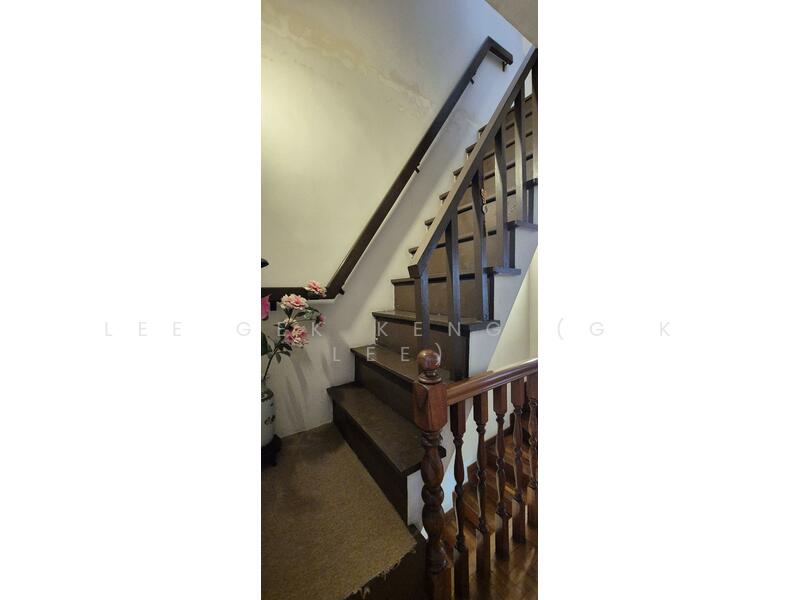 Terrace House - 5 min walk to Kovan MRT Terraced House For Sale at S$ 4,280,000 | PropertyGuru Singapore - Stairs to Attic