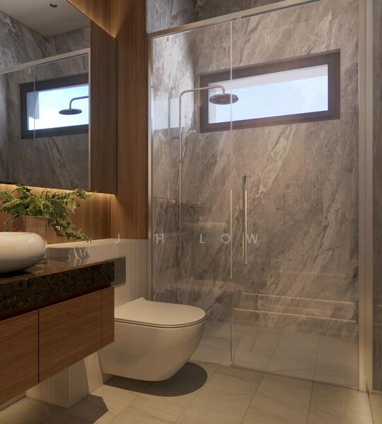 ✨ Brand New 2.5 Storey Semi-D @ near Kovan MRT, Surin Ave, Heartland Mall, Charlton Park Semi-Detached House For Sale at S$ 9,380,000 | PropertyGuru Singapore - Bathroom