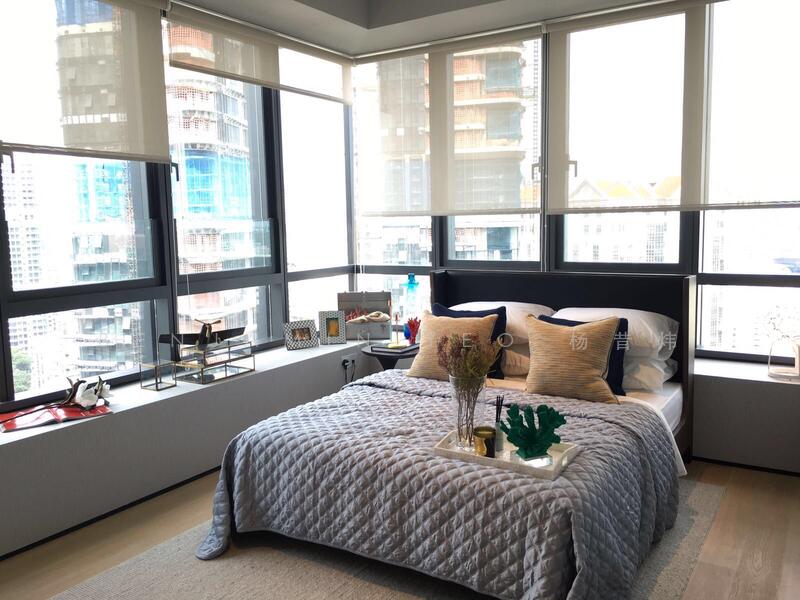 OUE Twin Peaks, 33 Leonie Hill Road, 2 Bedrooms, 1,055 sqft, Condominium For Rent, by Benjamin Yeo 杨昔炜, 500055005 - Bedroom - PropertyGuru.com.sg