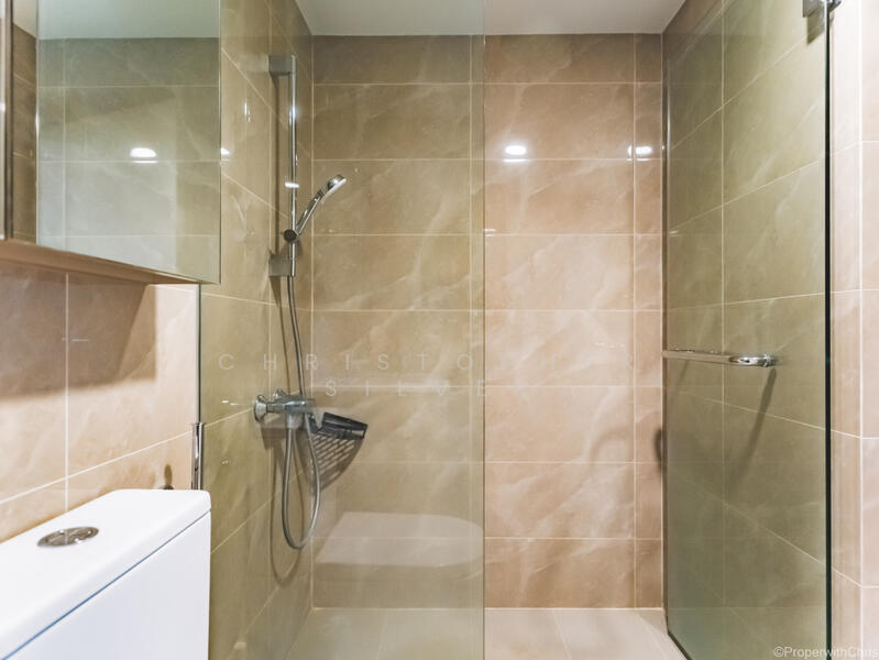 Treasure at Tampines, 17 Tampines Lane, 2 Bedrooms, 678 sqft, Condominium For Rent, by Christopher Silver, 500055021 - Master Bathroom 2 - PropertyGuru.com.sg