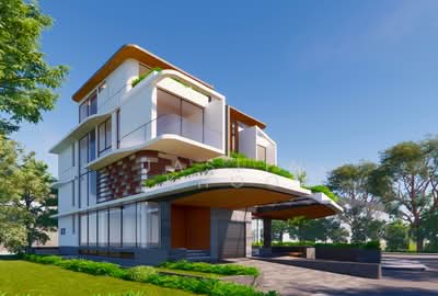 For Sale - 🏠 District 19 Luxury Brand New Semi Detached Home at Serangoon Gardens🍀