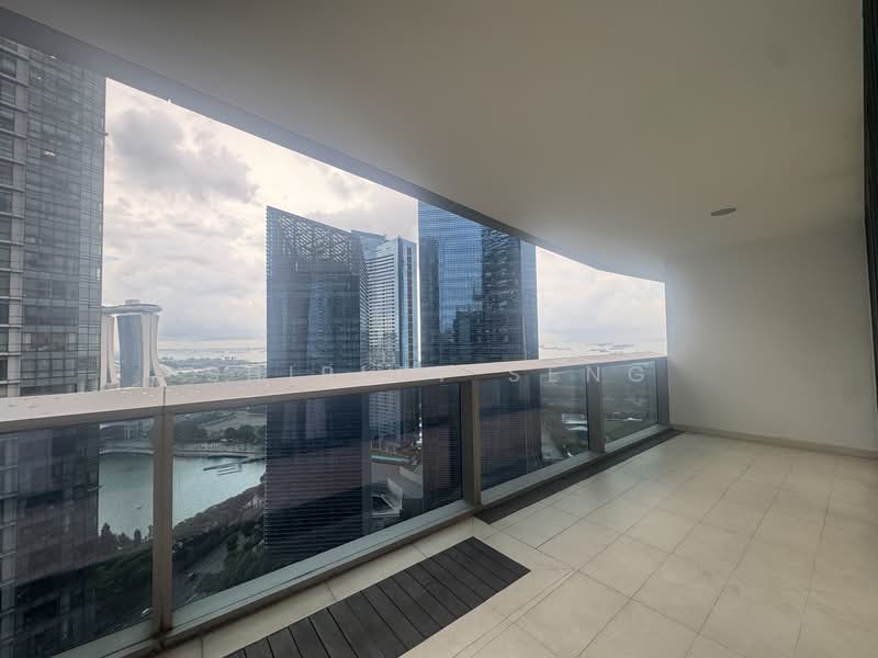 Marina Bay Suites, 3 Central Boulevard, 3 Bedrooms, 1,593 sqft, Apartment For Rent, by Shirley Seng, 500055169 - Balcony - PropertyGuru.com.sg