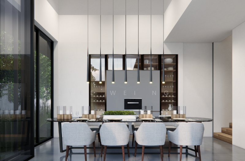 CHEAP $17xx psf! 1km ACS | SCGS ☎️ 8321.8433 Semi-Detached House For Sale at S$ 14,980,000 | PropertyGuru Singapore - Dining Room