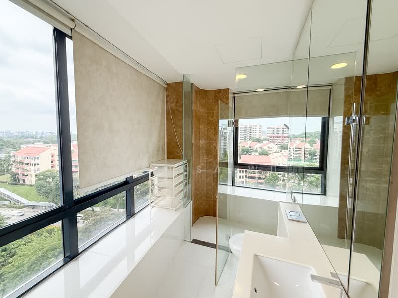 d'Leedon (Former Farrer Court), 9 Leedon Heights, 3 Bedrooms, 1,346 sqft, Condominium For Sale, by Melissa Wu, 500055223 - Master Bathroom - PropertyGuru.com.sg