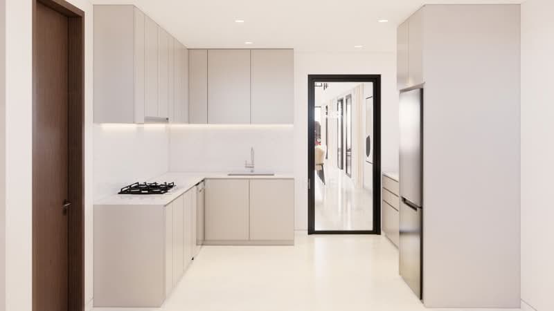 Masterpiece crafted by a Renowned Luxury Developer - Mezzanine Pool and Home Lift Semi-Detached House For Sale at S$ 9,800,000 | PropertyGuru Singapore - Kitchen