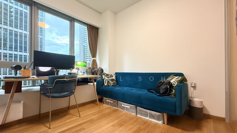 One Shenton, 1 Shenton Way, 2 Bedrooms, 1,109 sqft, Condominium For Rent, by Cheryl Soh, 500055258 - Common Bedroom - PropertyGuru.com.sg