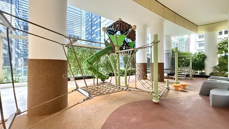One Shenton, 1 Shenton Way, 2 Bedrooms, 1,109 sqft, Condominium For Rent, by Cheryl Soh, 500055258 - Indoor Play Area - PropertyGuru.com.sg