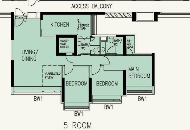 416 Clementi Avenue 1 HDB Flat For Sale at S$ 1,299,999 | PropertyGuru Singapore