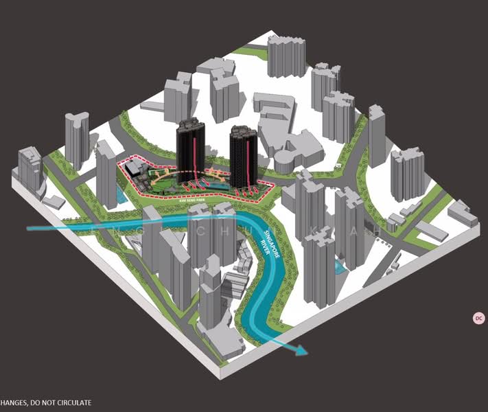 River Modern Condominium For Sale at S$ 2,298,000 | PropertyGuru Singapore - Exterior