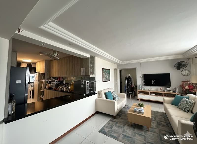 633 Yishun Street 61 HDB Flat For Sale at S$ 1,200,000 | PropertyGuru Singapore - Living Room
