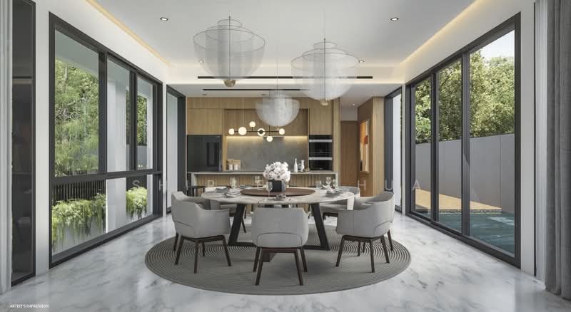 Mount Sinai Detached House For Sale at S$ 18,500,000 | PropertyGuru Singapore - Dining Room