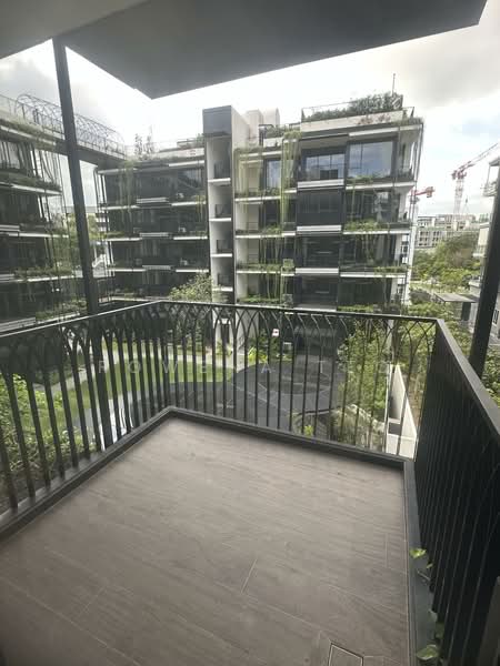 Jervois Mansion, 12 Jervois Close, 4 Bedrooms, 1,722 sqft, Condominium For Rent, by Rowena Teo, 500055827 - Master Bedroom Balcony - PropertyGuru.com.sg