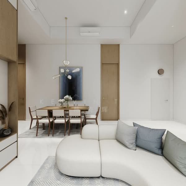 Freehold Brand New! Just TOP! Within 1KM to Haig Girl & 2KM Tao Nan!, , 2 Bedrooms, 861 sqft, Condominium For Sale, by Kelvin Tan 陈克辉, 500055850 - Dining Room - PropertyGuru.com.sg