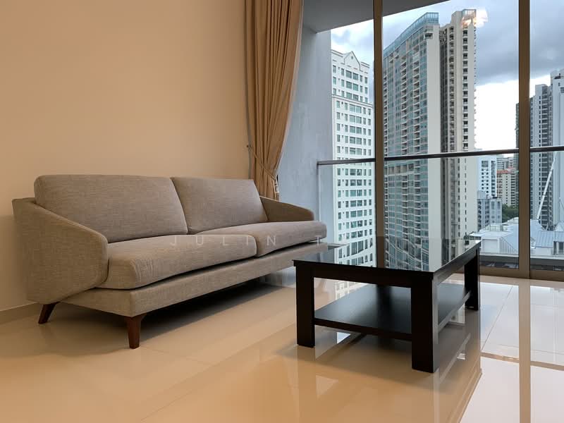The Wharf Residence, 15 Tong Watt Road, 2 Bedrooms, 1,033 sqft, Condominium For Rent, by Julin Tan, 500055933 - Living Room - PropertyGuru.com.sg