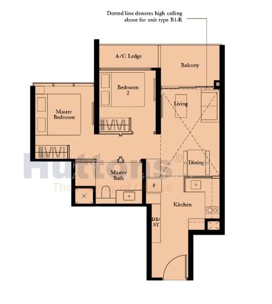 The Garden Residences Condominium For Sale at S$ 1,390,000 | PropertyGuru Singapore