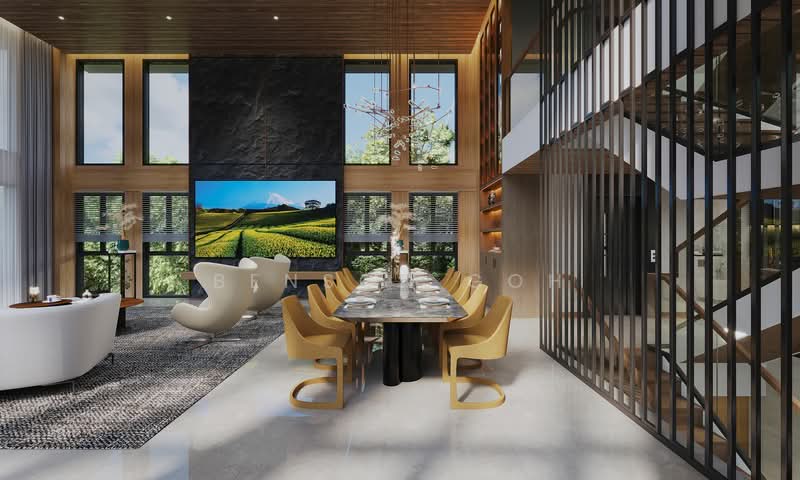 ★ Braddell Heights ★ Brand New ★ FH Detached ★ Detached House For Sale at S$ 12,580,000 | PropertyGuru Singapore - Living Room