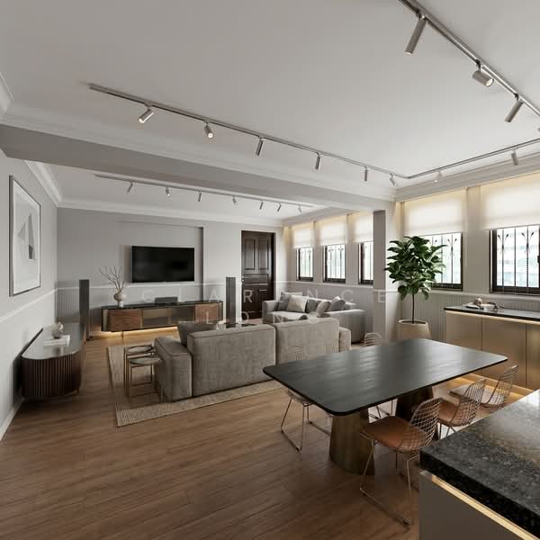 10 Jalan Batu, 10 Jalan Batu, 3 Bedrooms, 1,421 sqft, HDB Flat For Sale, by Clarence Long, 500056088 - Living Room (Reimagined) - PropertyGuru.com.sg