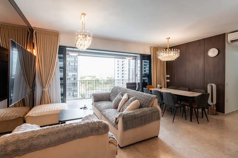 The Florence Residences Condominium For Sale at S$ 3,580,000 | PropertyGuru Singapore - Living Room