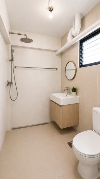 110 Tampines Street 11, 110 Tampines Street 11, 2 Bedrooms, 797 sqft, HDB Flat For Sale, by Wendi Sim, 500056185 - Master Bathroom - PropertyGuru.com.sg