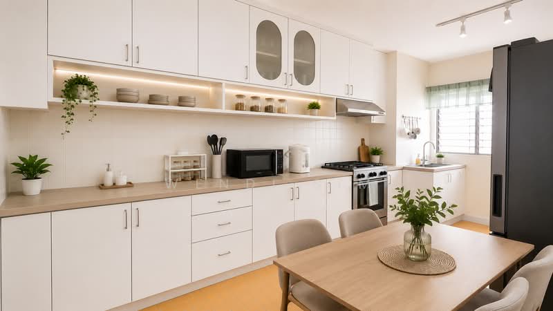 110 Tampines Street 11, 110 Tampines Street 11, 2 Bedrooms, 797 sqft, HDB Flat For Sale, by Wendi Sim, 500056185 - Kitchen - PropertyGuru.com.sg