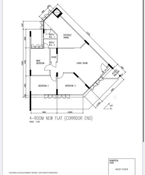 535 Jurong West Street 52, 535 Jurong West Street 52, 3 Bedrooms, 980 sqft, HDB Flat For Sale, by Eugene Chen, 500056252 - PropertyGuru.com.sg
