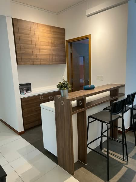 Double Bay Residences, 21 Simei Street 4, Room Rental, 120 sqft, Condominium For Rent, by Coralle Wong, 500056281 - Kitchen - PropertyGuru.com.sg