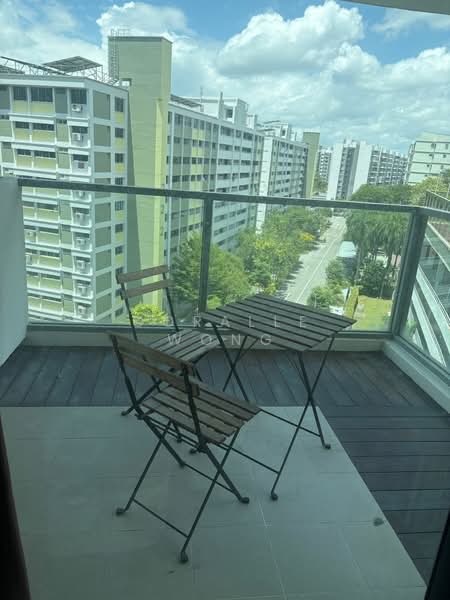 Double Bay Residences, 21 Simei Street 4, Room Rental, 120 sqft, Condominium For Rent, by Coralle Wong, 500056281 - Balcony - PropertyGuru.com.sg
