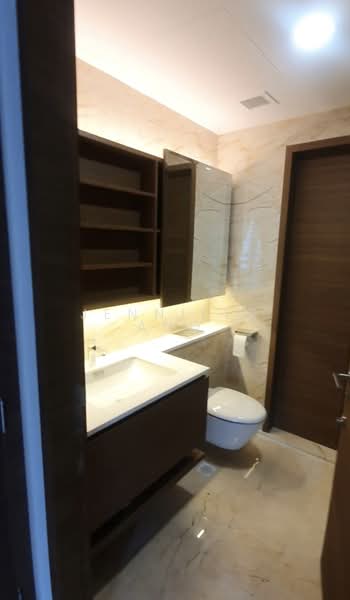 Queens Peak, 1 Dundee Road, 1 Bedroom, 495 sqft, Condominium For Rent, by Jennifer Ang, 500056300 - Bathroom - PropertyGuru.com.sg