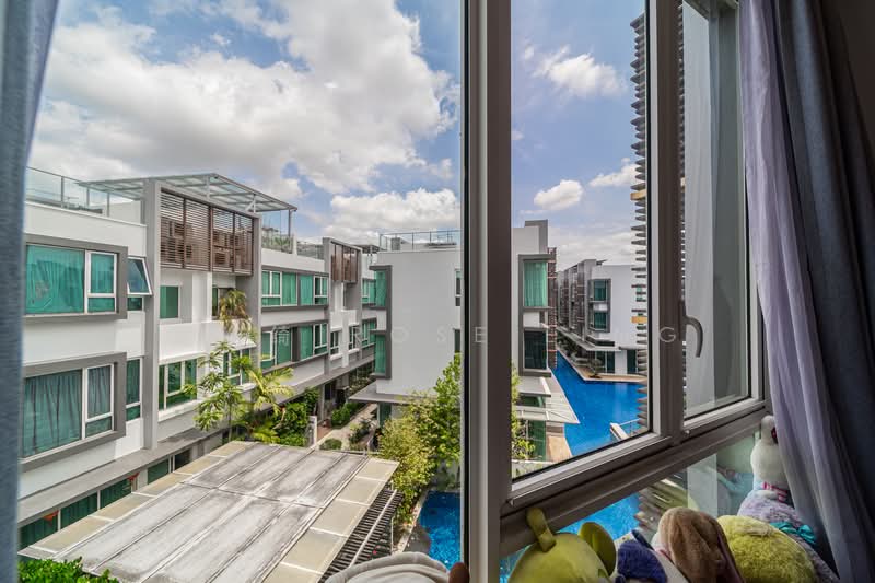 Cabana Cluster House For Sale at S$ 2,980,000 | PropertyGuru Singapore - Pool View from Room