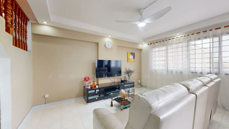 834 Hougang Central HDB Flat For Sale at S$ 1,298,888 | PropertyGuru Singapore - Living Room