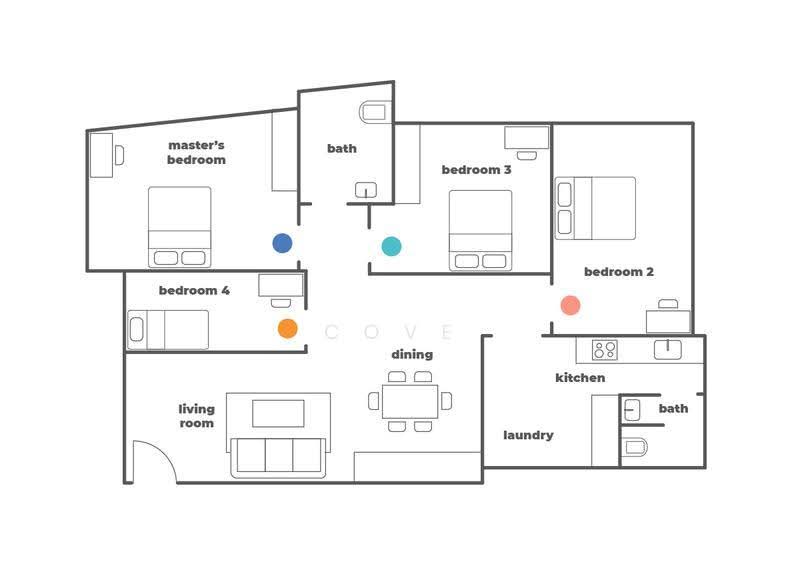 Valley Mansion, Oxley Road, Orchard / River Valley, Room Rental, 200 sqft, Apartment For Rent, by Cove, 500056474 - PropertyGuru.com.sg