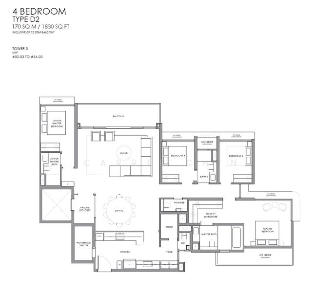River Modern, River Galley Green, 4 Bedrooms, 1,830 sqft, Condominium For Sale, by Carrie Chin, 500056666 - PropertyGuru.com.sg