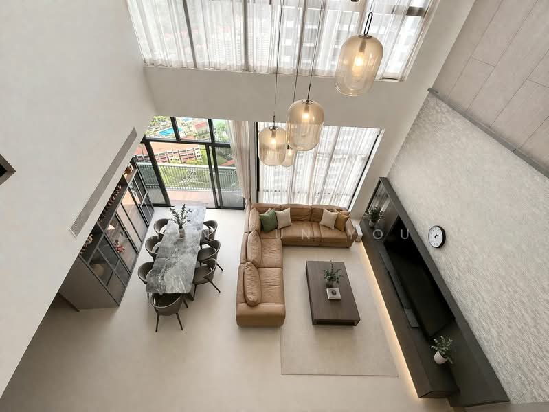 d'Leedon (Former Farrer Court), 11 Leedon Heights, 4 Bedrooms, 3,886 sqft, Condominium For Sale, by Chen Cun You, 500056729 - Living Room - PropertyGuru.com.sg