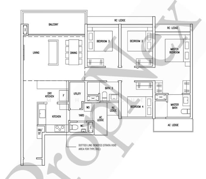 The Botany at Dairy Farm, 3 Dairy Farm Walk, 4 Bedrooms, 1,270 sqft, Condominium For Rent, by Michael Chen, 500056736 - PropertyGuru.com.sg