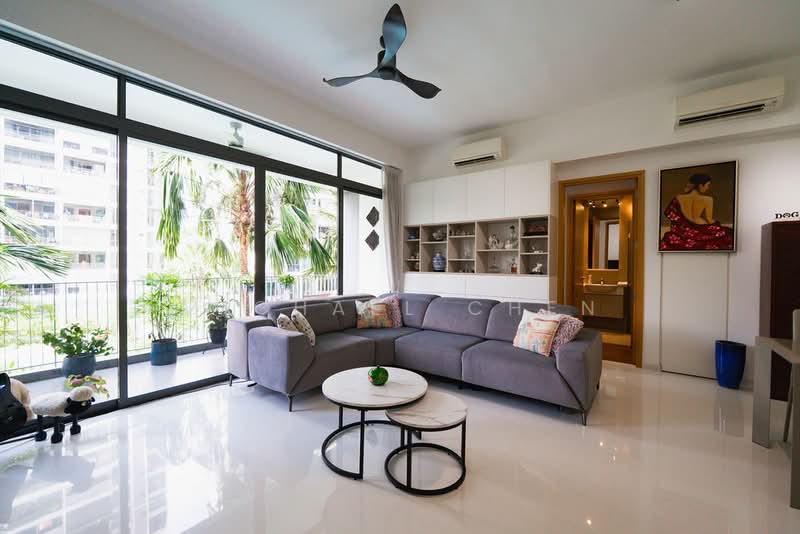 The Botany at Dairy Farm, 3 Dairy Farm Walk, 4 Bedrooms, 1,270 sqft, Condominium For Rent, by Michael Chen, 500056736 - Living Room - PropertyGuru.com.sg