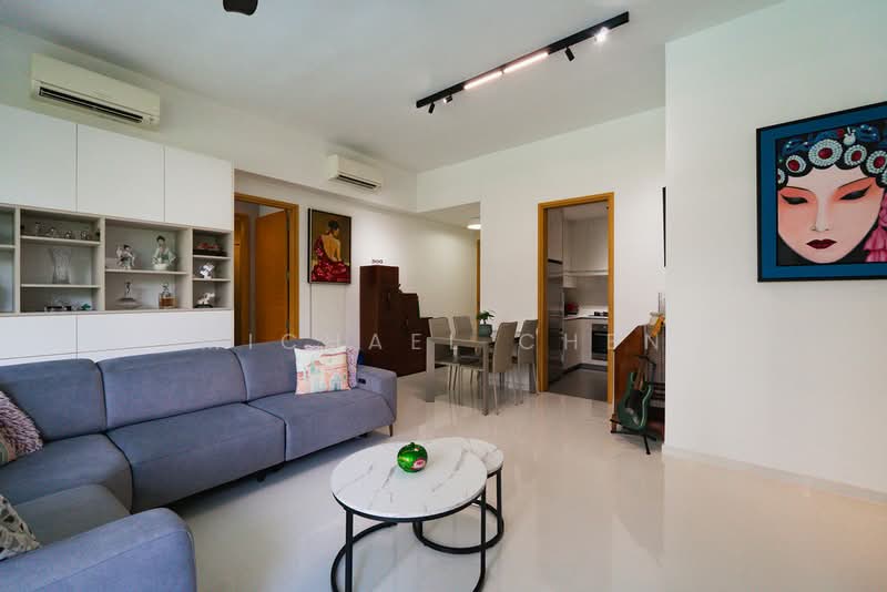 The Botany at Dairy Farm, 3 Dairy Farm Walk, 4 Bedrooms, 1,270 sqft, Condominium For Rent, by Michael Chen, 500056736 - Living Room - PropertyGuru.com.sg