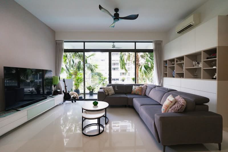 The Botany at Dairy Farm, 3 Dairy Farm Walk, 5 Bedrooms, 1,539 sqft, Condominium For Rent, by Michael Chen, 500056751 - Living Room - PropertyGuru.com.sg