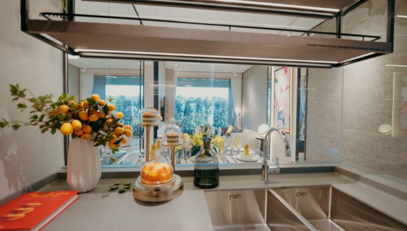 Lentor Hills Residences Apartment For Sale at S$ 3,299,000 | PropertyGuru Singapore - Living Room